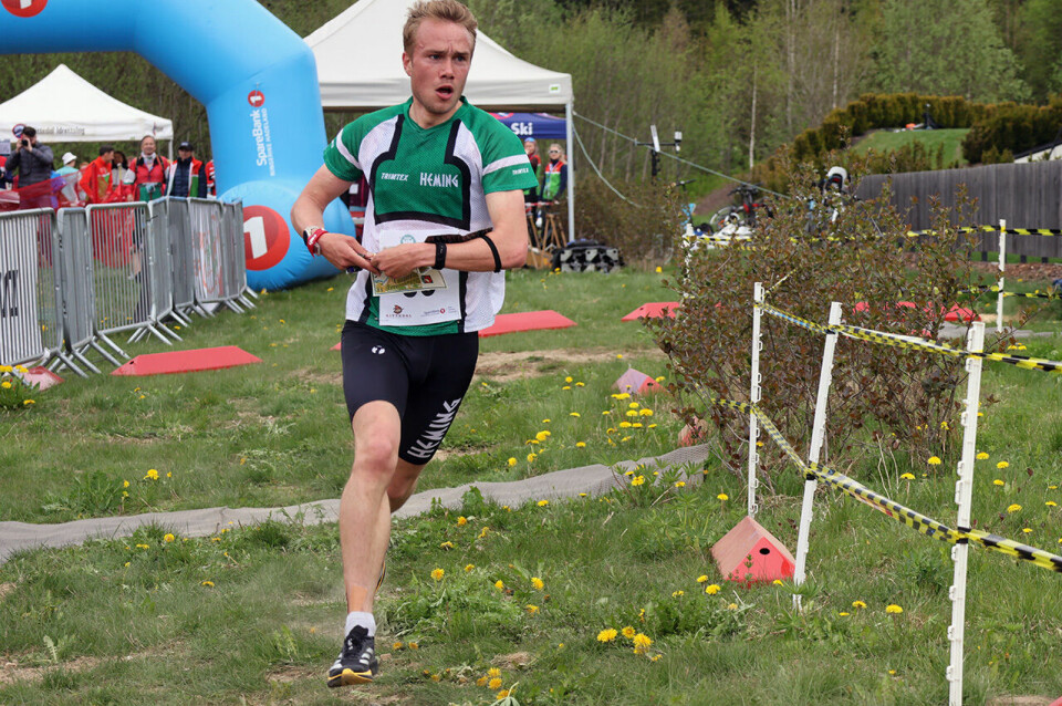 Benjaminsen og Fosser vant NM sprintorientering s09KasperFosser.jpg