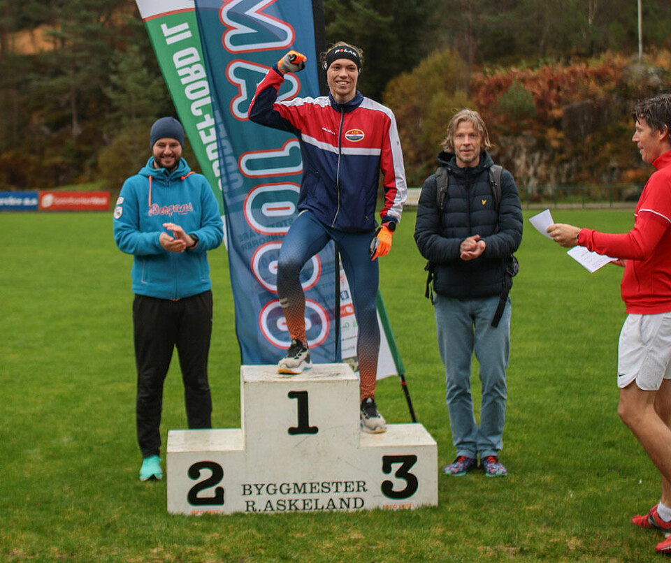 Karl Fremstad vant 10 km i Loddefjordløpet på sterk tid 3J6A1386.jpg