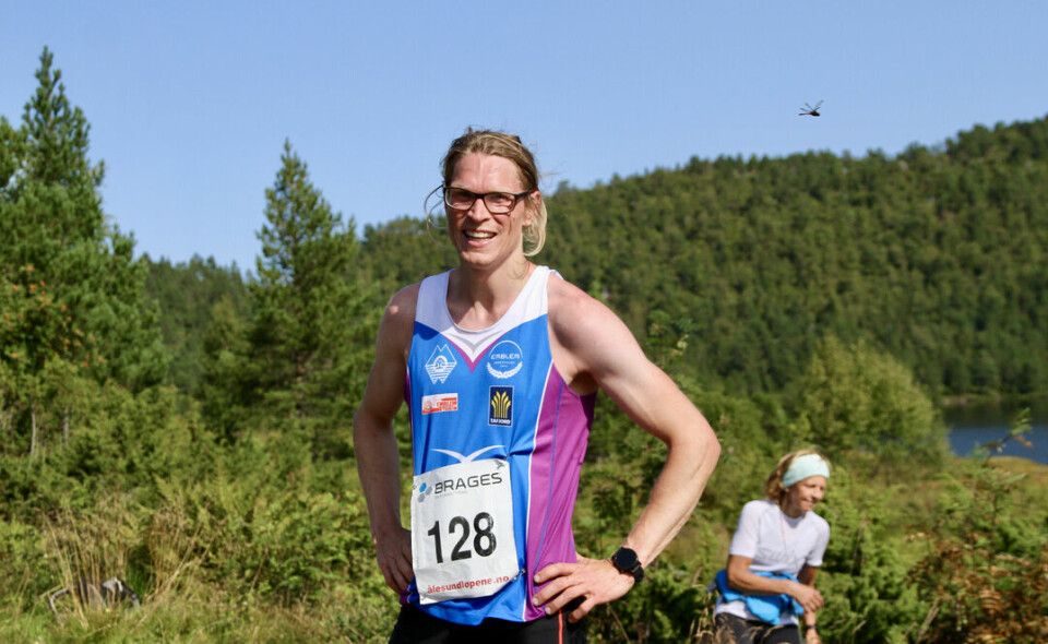 Asgeir Bakken Rognstad vant det første fjelløpet som er arrangert i Ålesund. I fjor blei han nummer to i Østremsetra Opp. Foto: Helge Fuglseth Asgeir Bakken Rognstad vant det første fjelløpet som er arrangert i Ålesund. I fjor blei han nummer to i Østremsetra Opp. Foto: Helge Fuglseth