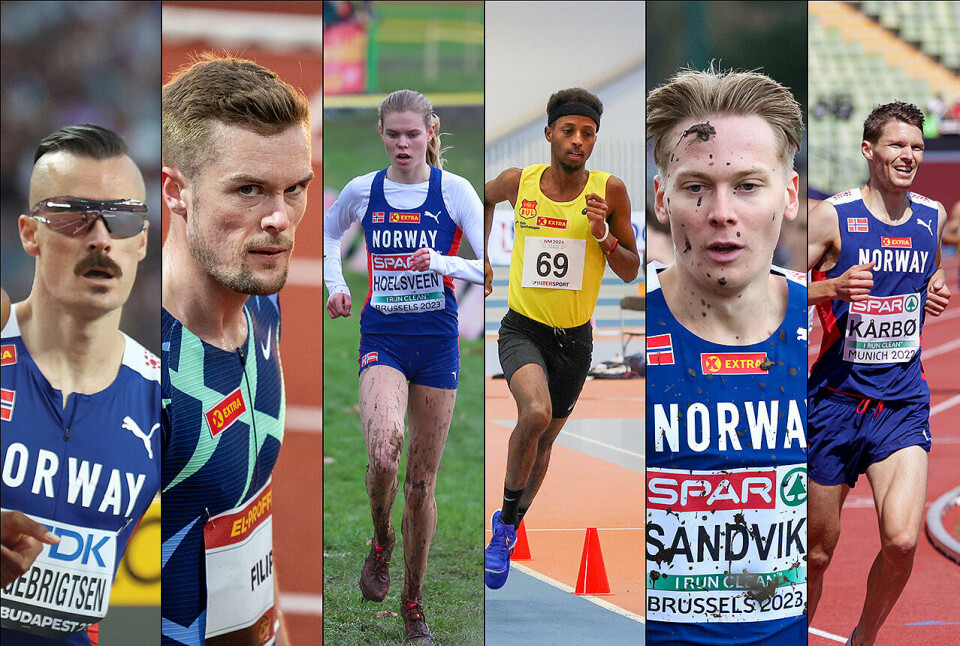 Blant norske eliteutøvere som konkurrerte i utlandet i helga fant vi Henrik og Filip Ingebrigtsen, Malin Hoelsveen, Abullahi Dahir Rabi, Fredrik Sandvik og Tom Erling Kårbø. (Foto: Arne Dag Myking + Samuel Hafsahl) Blant norske eliteutøvere som konkurrerte i utlandet i helga fant vi Henrik og Filip Ingebrigtsen, Malin Hoelsveen, Abullahi Dahir Rabi, Fredrik Sandvik og Tom Erling Kårbø. (Foto: Arne Dag Myking + Samuel Hafsahl)