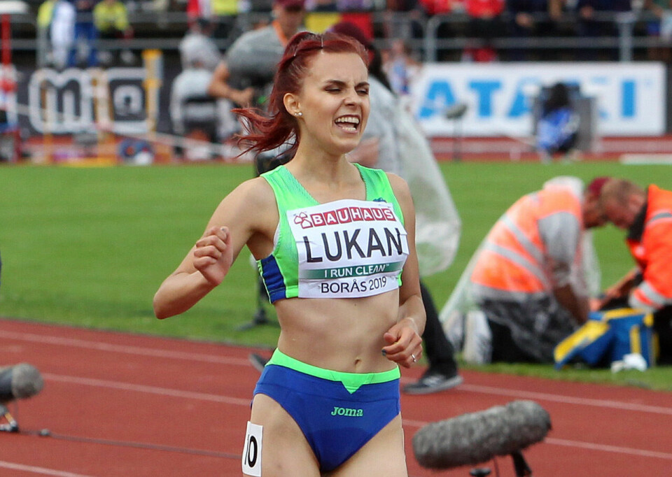 EM U20: De norske et godt stykke bak Europas beste juniorer på mellom- og langdistanse 5000m_jenter_nr1_Klara_Lukan_Slovendia_1280_A20G5252.jpg