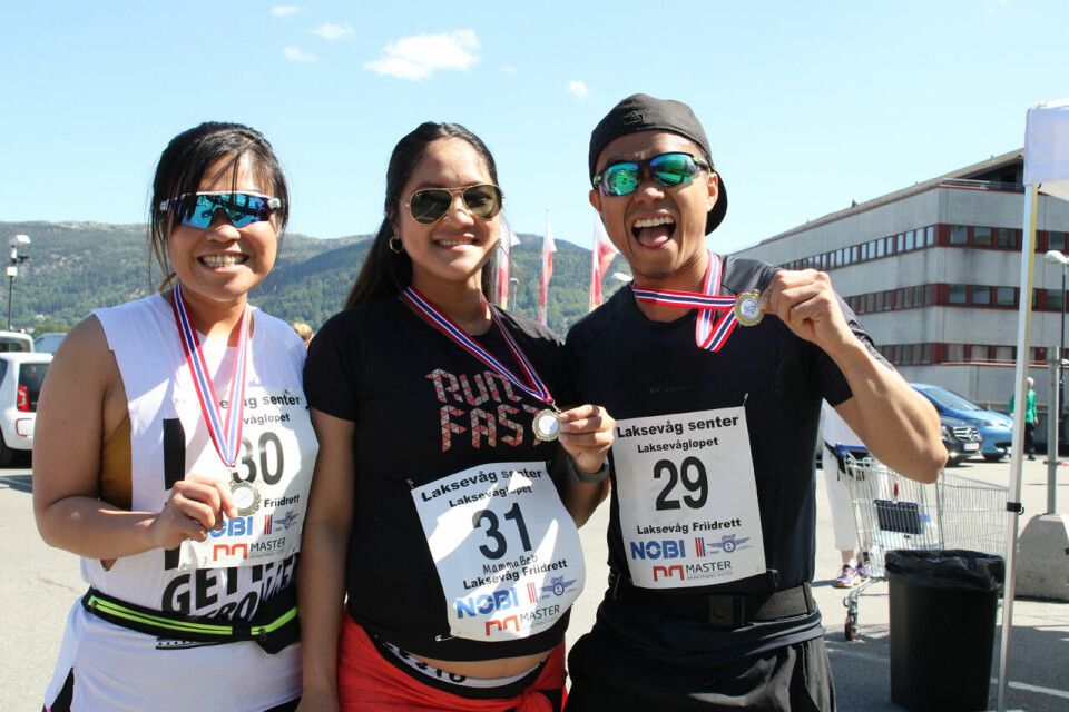 Varegg-trippel da Laksevågløpet startet opp igjen 1P1A8216.jpg