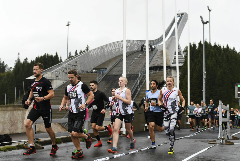 Hinderløpet Toughest i Holmenkollen hadde i år 2580 fullførende deltakere. (Foto: Bjørn Johannessen) Hinderløpet Toughest i Holmenkollen hadde i år 2580 fullførende deltakere. (Foto: Bjørn Johannessen)