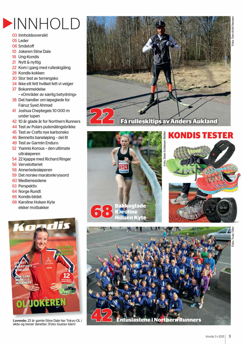Mai-nummeret av Kondis er ute - bli kjent med triatleten Stine Dale Kondis2103-2.jpg
