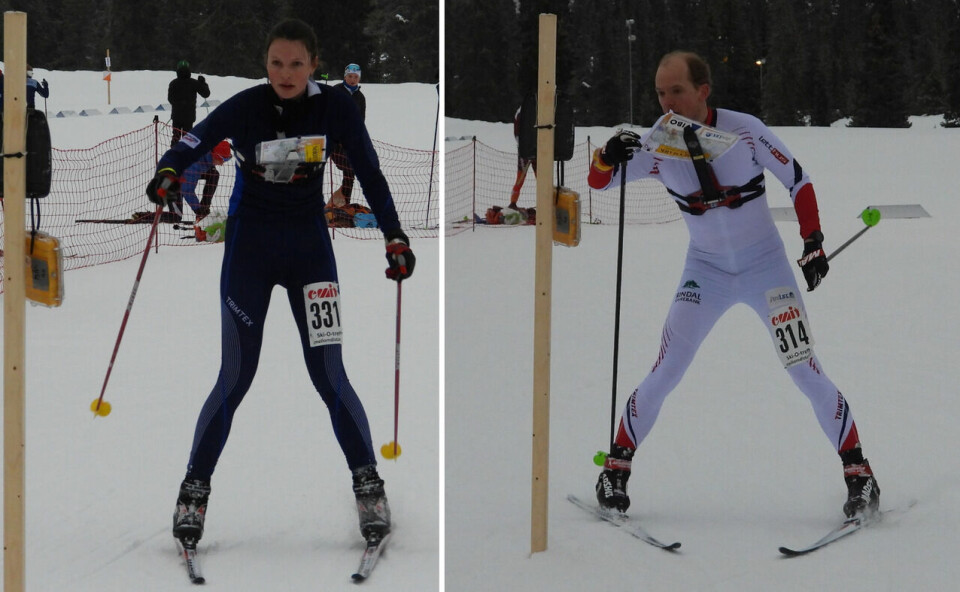 Anna Ulvensøen og Lars Hol Moholdt (Foto: Stein Arne Negård) Anna Ulvensøen og Lars Hol Moholdt (Foto: Stein Arne Negård)