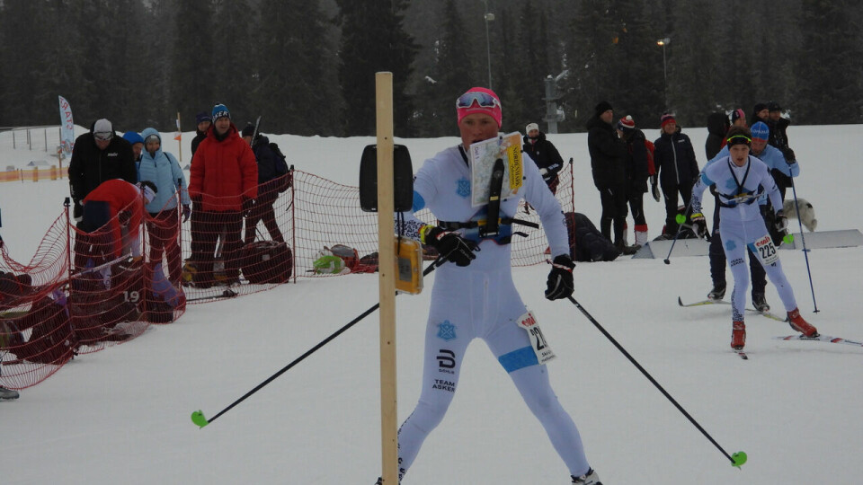Anna Ulvensøen og Lars Hol Moholdt vant ski-o-treff mellomdistanse 16-Ski-O-treff mellom (16).jpg