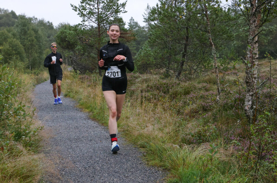 Amanda Faleide vant maraton. Foto: Martin Hauge-Nilsen. Foto_Martin Hauge-Nilsen1.jpg