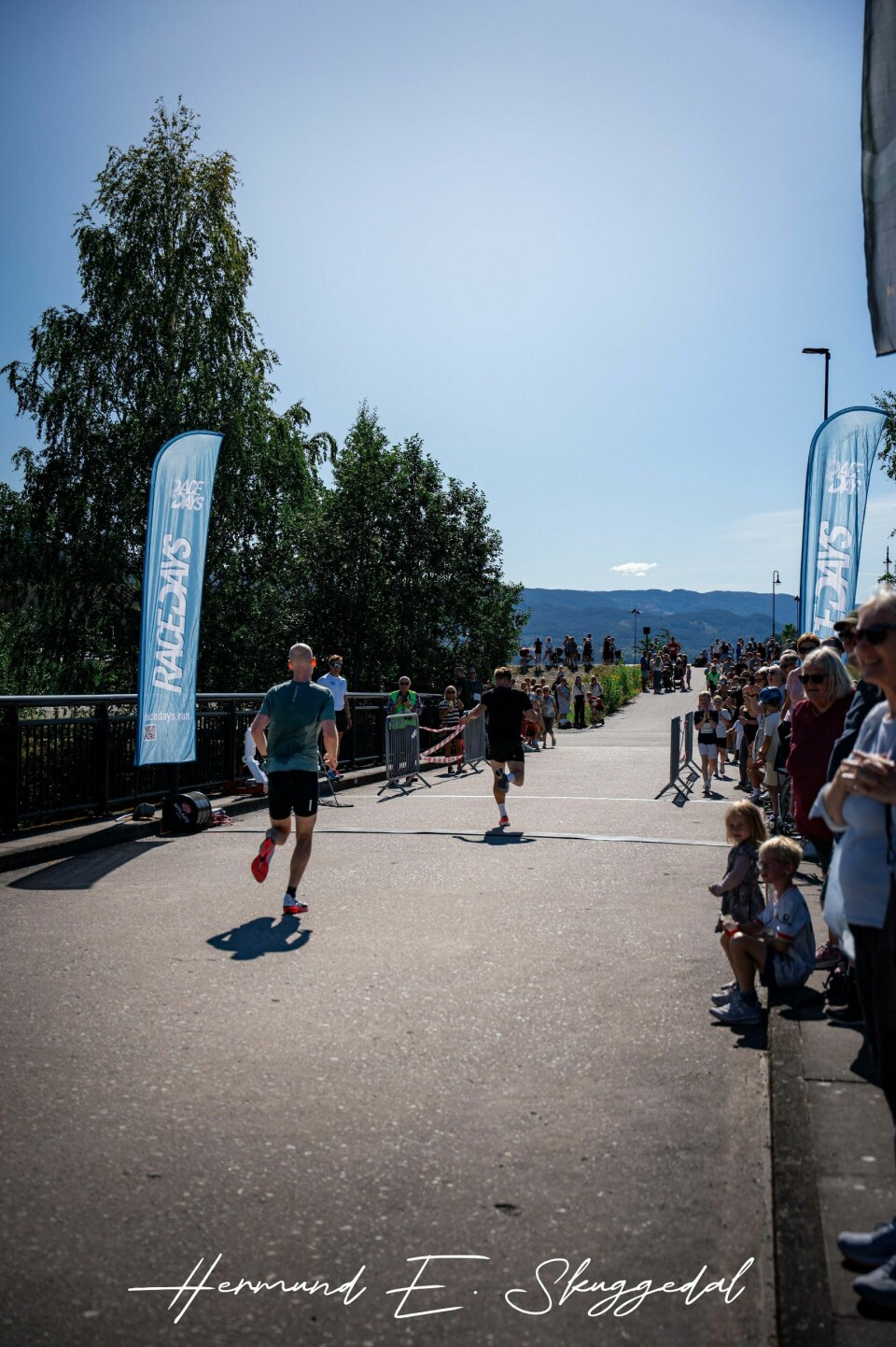 God stemning i målområdet. (Foto: Hermund Englund Skuggedal)