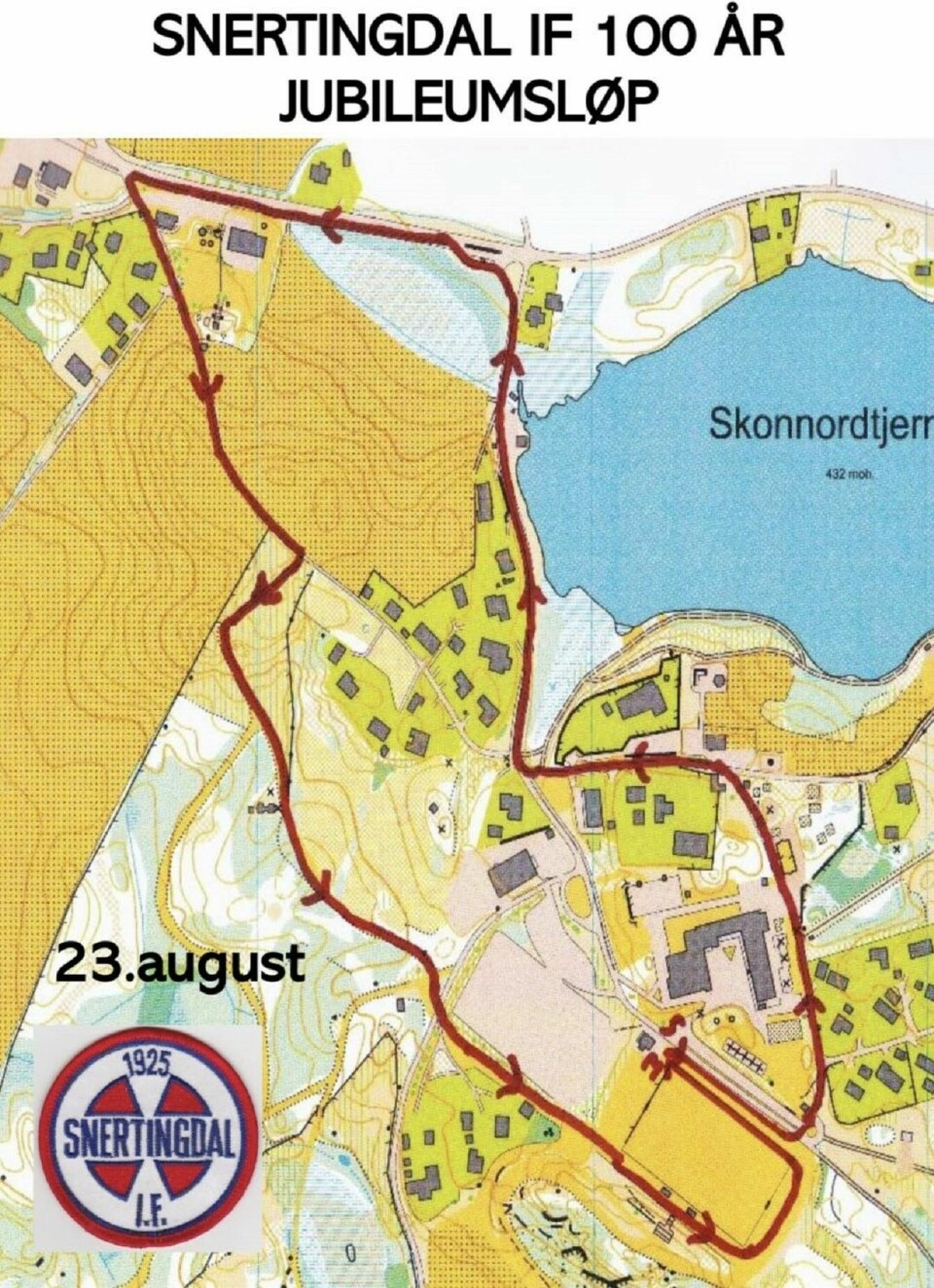 Snertingdal IF fyller 100 år med gratis jubileumsløp lørdag