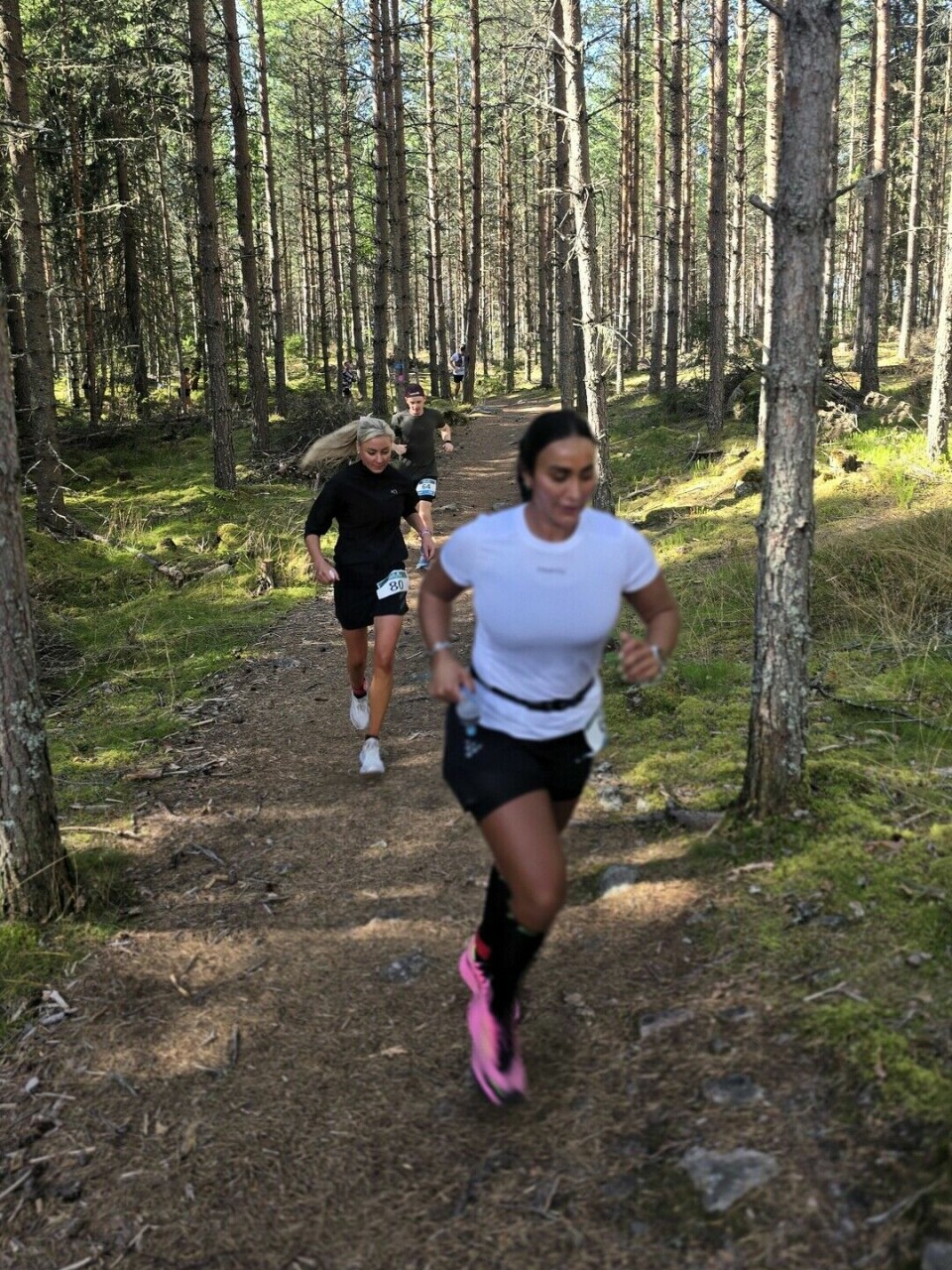 Wanda Mashadi imponerte med 2. plass både på siste runde og totaltid. (Foto: arrangøren)