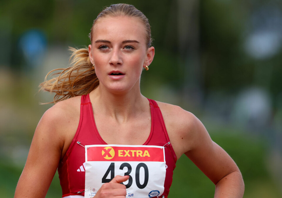 Maia Kulle Andreassen perset i NM med 4:51.11. (Foto: Arne Dag Myking)