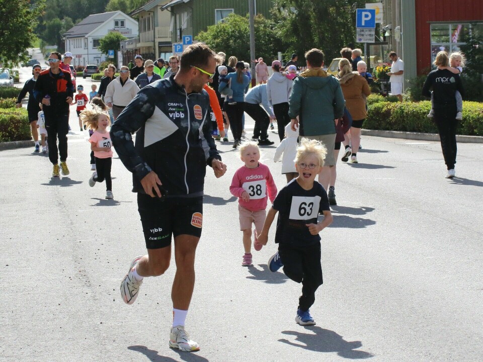 Petter Northug jr. bød som vanlig på seg sjøl i Trysil i helga. (Foto: Rolf Bakken)