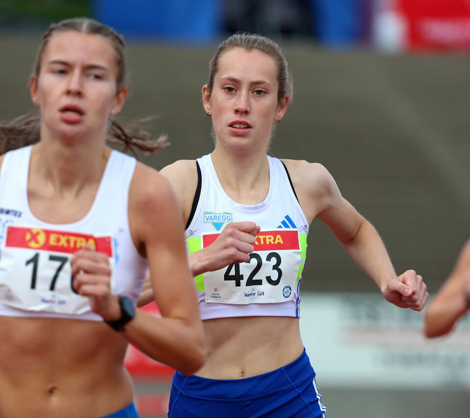 Bronsen gikk til Bethine Riise Carlsen fra Varegg Fleridrett. (Foto: Arne Dag Myking)