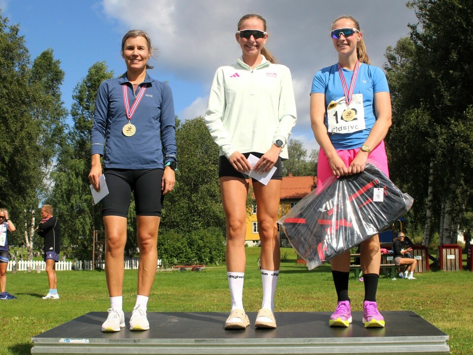 Pallen (fra v.): Maria Gradin, Liv Tone Heramb og Adelke Torvik.