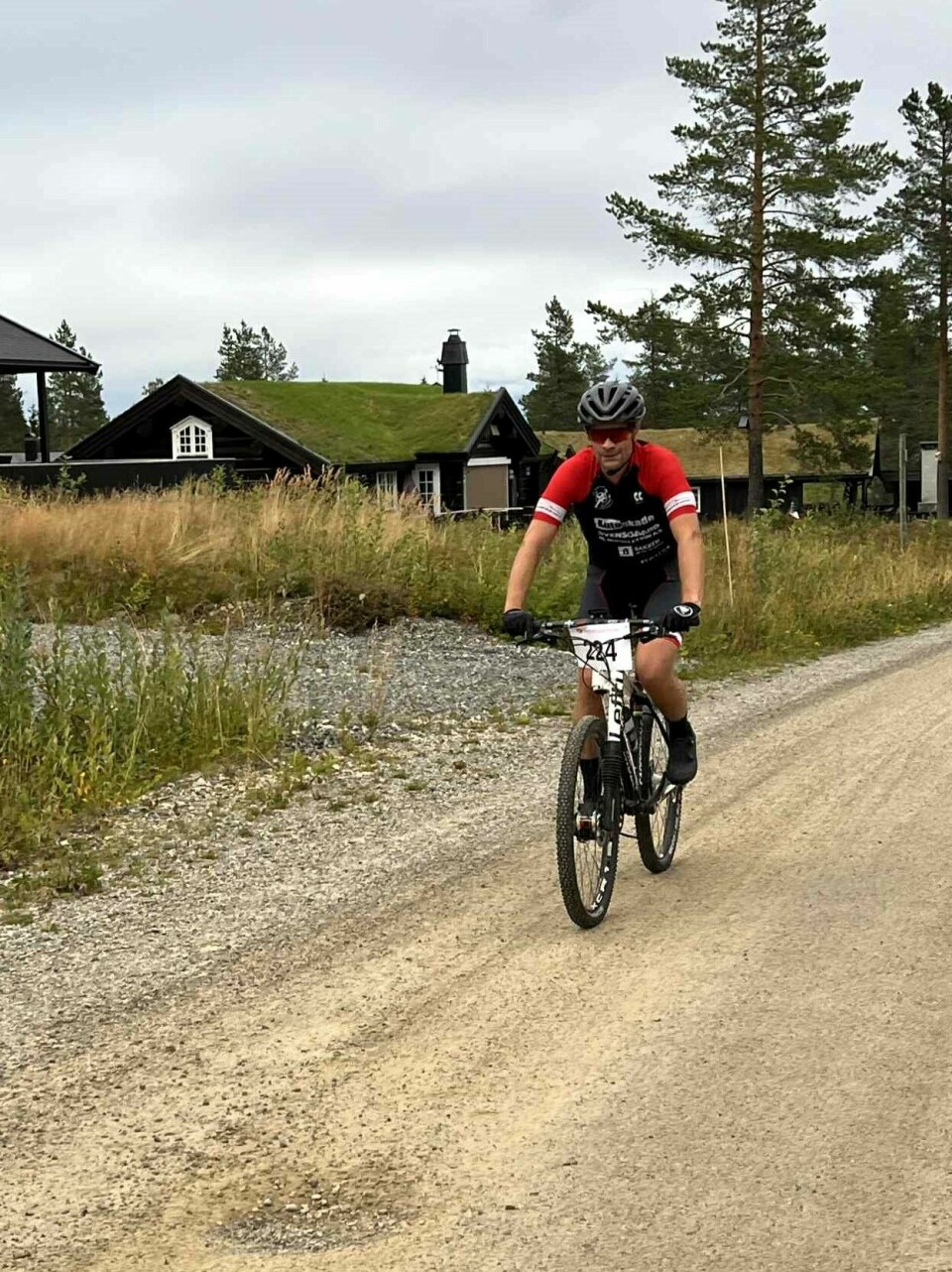 Tor Sellevold fra CK Elverum mot mål på Gåsbu. (Foto: Karoline Bogen)