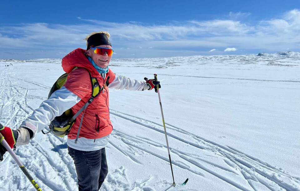 Å gå på ski er noe av det Anette Bøe fremdeles liker best. (Foto: privat) Å gå på ski er noe av det Anette Bøe fremdeles liker best. (Foto: privat)