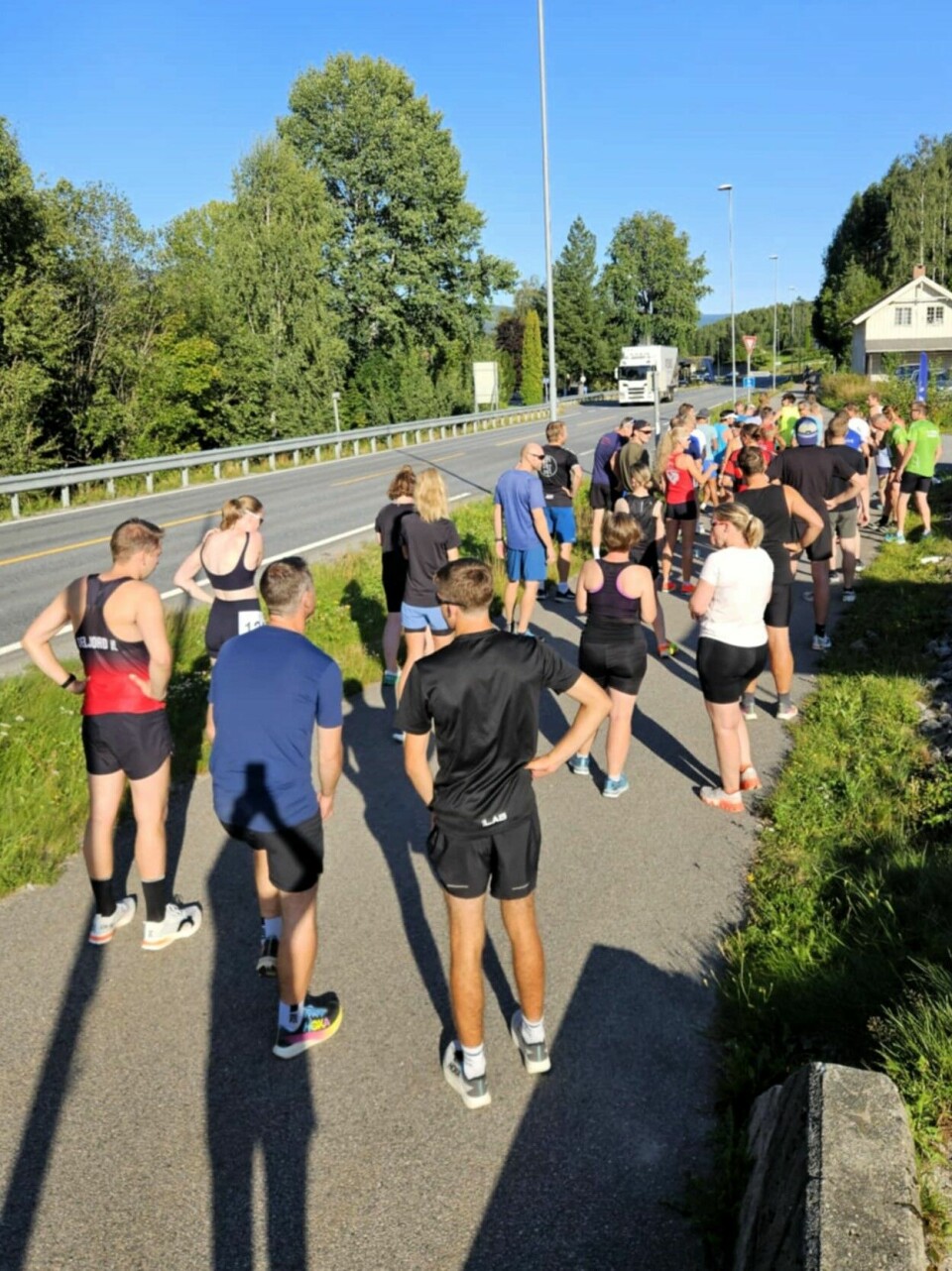 Med hele 45 løpere ble det en strålende start på høstsesongen. (Foto: Rune Romnes)