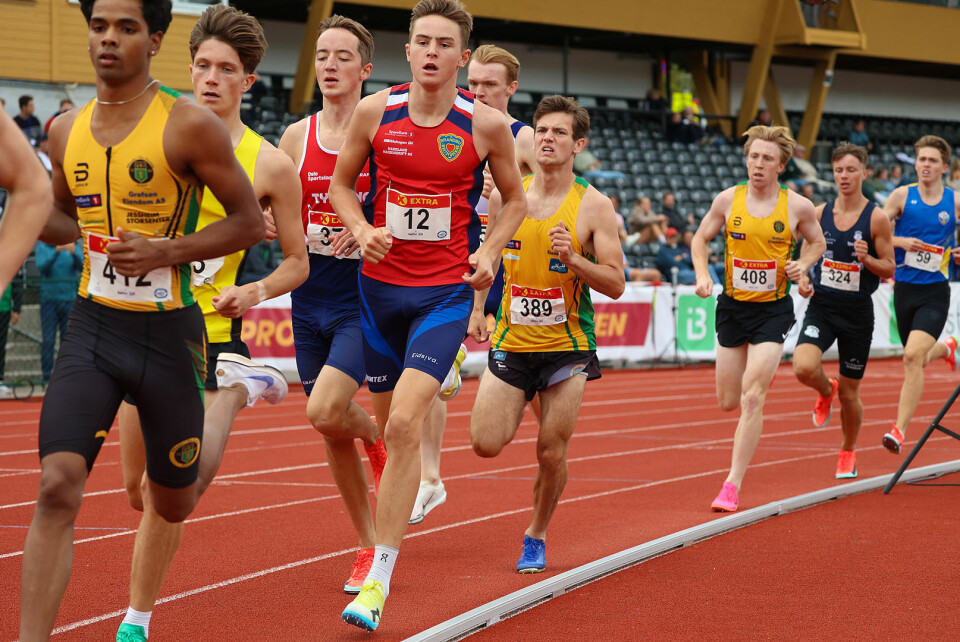 Ulrik Jåvoll Hagen fra Barndbu (12) og Kristian Bråthen Børve fra Ull/Kisa endte på 9. og 10 plass. (Foto: Arne Dag Myking)