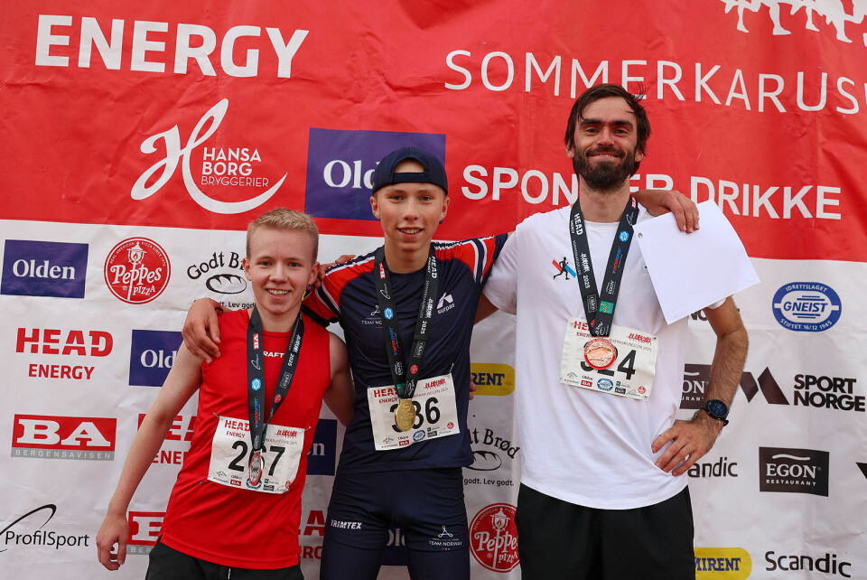 Markus Bratteteig, Markus Galleberg og Håvard Mork Sandvik.