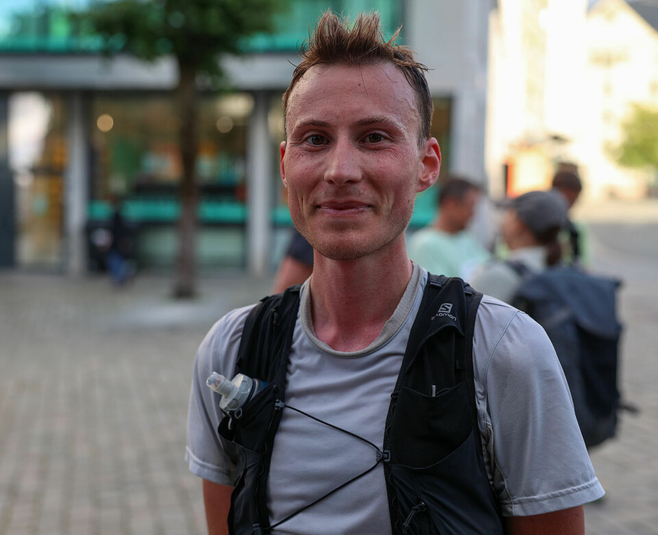 Henrik Håkansson tok tredjeplassen, men måtte se at Erland og Anders var et godt stykke foran ham.