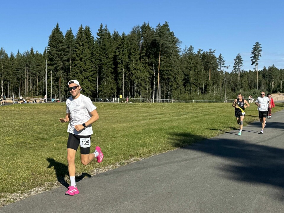 Veteranseire til Ingvild Aurdal og Harald Bjerke i Eidsvoll 6-timers mimreløp Pål Harboe nr 2