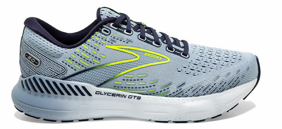 Test av treningssko for asfalt 2023 Brooks Glycerin GTS 20 Dame.jpg