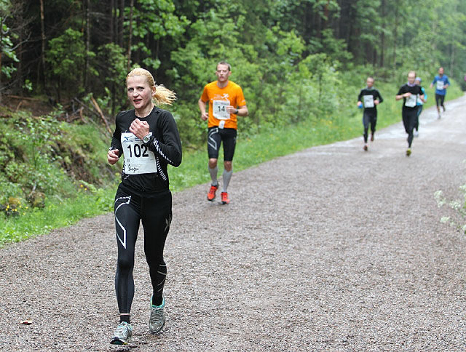 Nilsen med løyperekord i Skogsmaraton