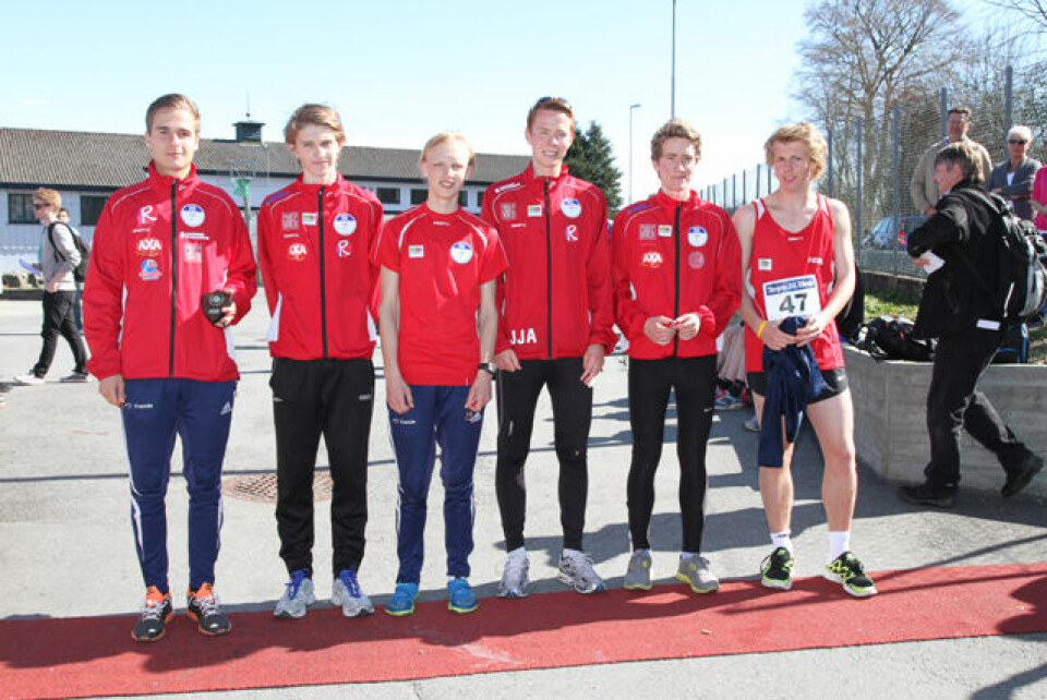 Solskinn over den 60. Ask-stafetten.